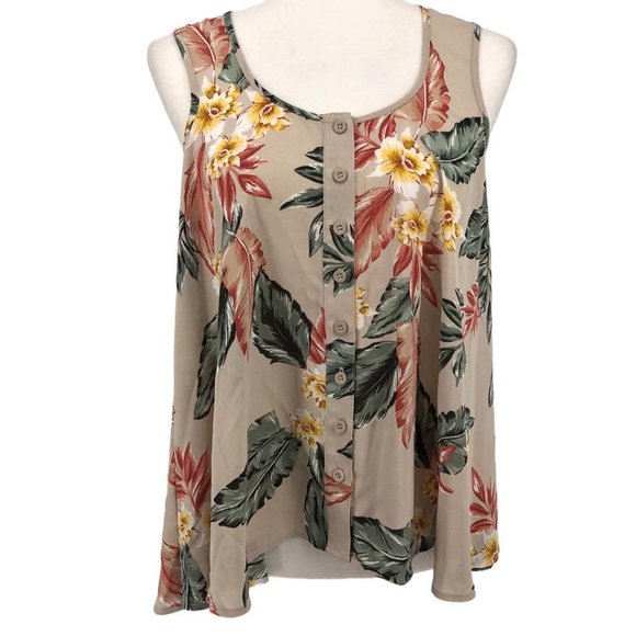 Style & Co. Tops - Style & Co High-Low Sleeveless Swing Top NWT Sz XS